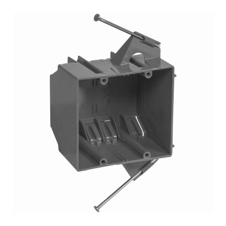 Ecm Industries Electrical Box, 32 cu in, New Work Outlet Box Type, 2 Gangs BOX-ND32